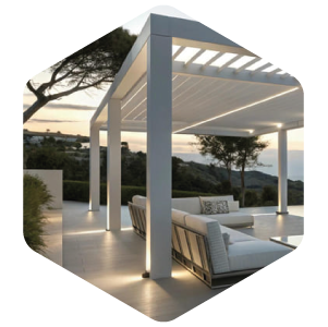 Entreprise de conception et pose de pergolas dans l'OIse